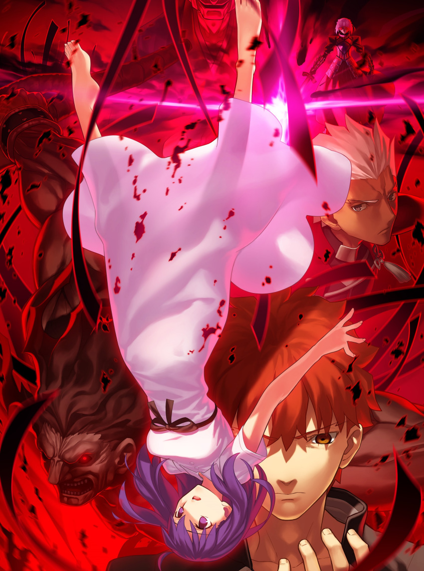 archer berserker emiya_shirou fate/stay_night matou_sakura matou_zouken saber saber_alter