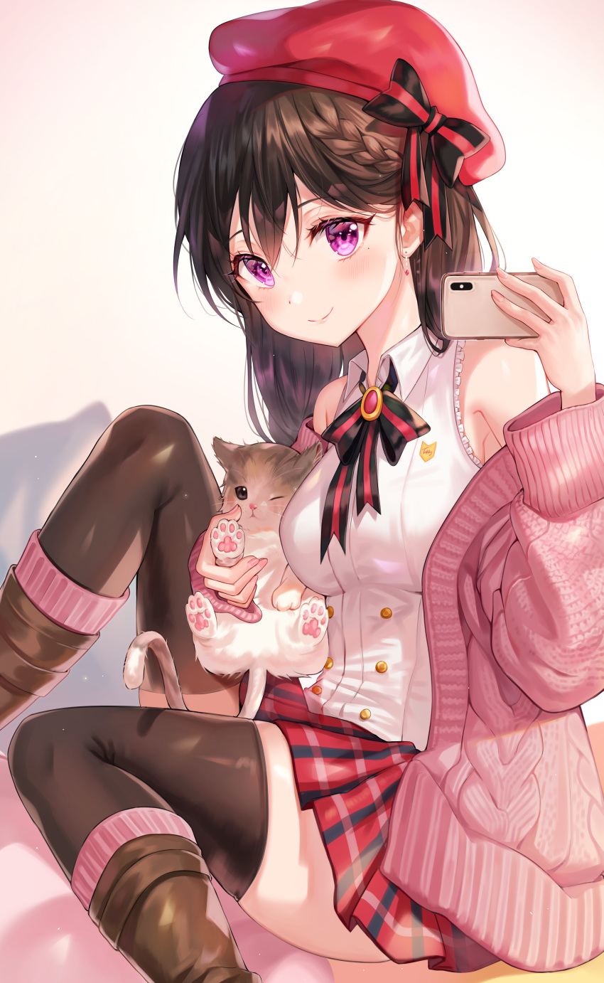 neko sweater tagme thighhighs tokkyu_(user_mwwe3558)