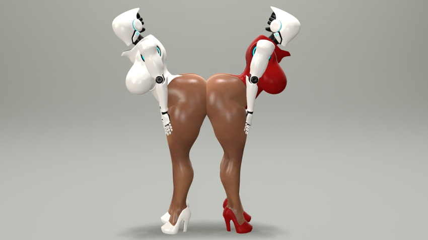 16:9 2019 3d_(artwork) ass_to_ass big_breasts big_butt breasts butt clothed clothing digital_media_(artwork) female haydee haydee_(game) hi_res huge_breasts huge_butt humanoid machine mammal pose robot solo source_filmmaker standing technotrance thick_thighs video_games wide_hips