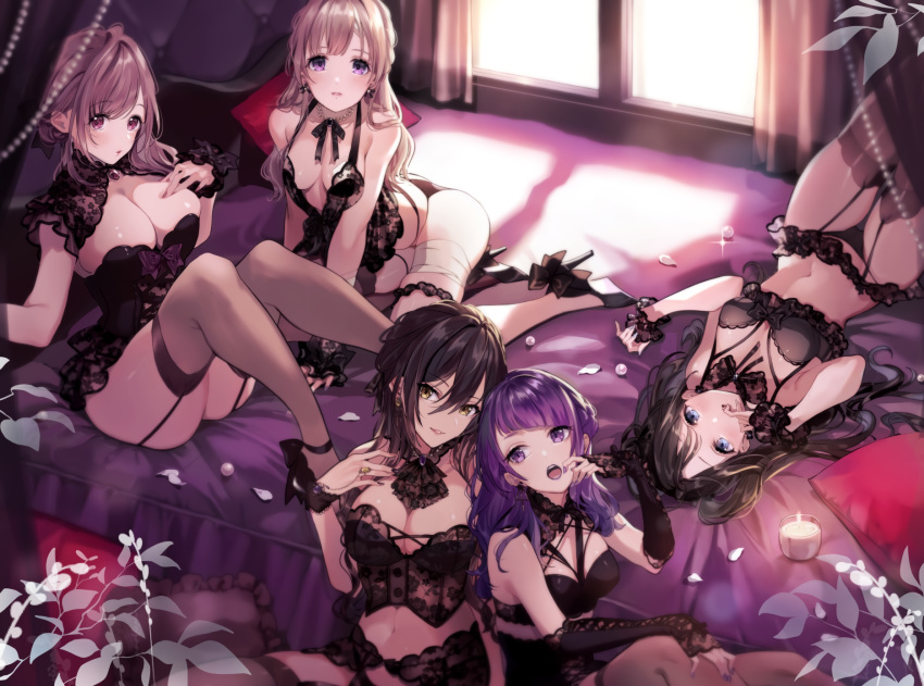 idolmaster idolmaster_cinderella_girls magako mitsumine_yuika shirase_sakuya tanaka_mamimi tsukioka_kogane yuukoku_kiriko