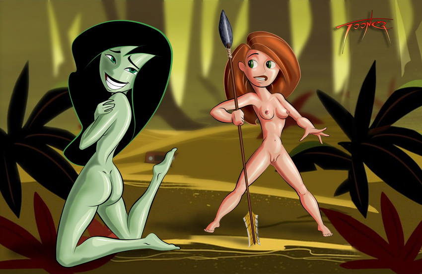 disney kim_possible kimberly_ann_possible shego tooner