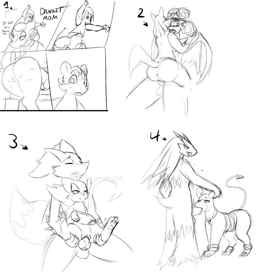 ambiguous_gender anglo anthro anthro_on_feral anthro_penetrating anthro_penetrating_feral bestiality blaziken braixen breasts butt caesar_(anglo) charizard delia_(anglo) duo fellatio female feral feral_penetrated hi_res houndoom lucario male male/ambiguous male/female mienfoo mienshao mother mother_and_son multiple_images nintendo oral parent penetration penile pok&eacute;mon pok&eacute;mon_(species) purrloin sex son under_boob vaginal vaginal_penetration video_games