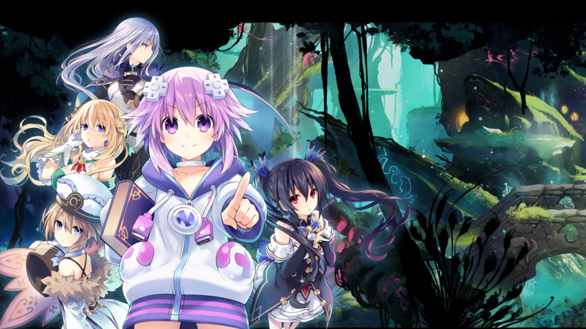 blanc choujigen_game_neptune chrom game_cg neptune noire tsunako vert yuusha_neptune_sekai_yo_uchuu_yo_katsumoku_seyo!!_ultimate_rpg_sengen!!