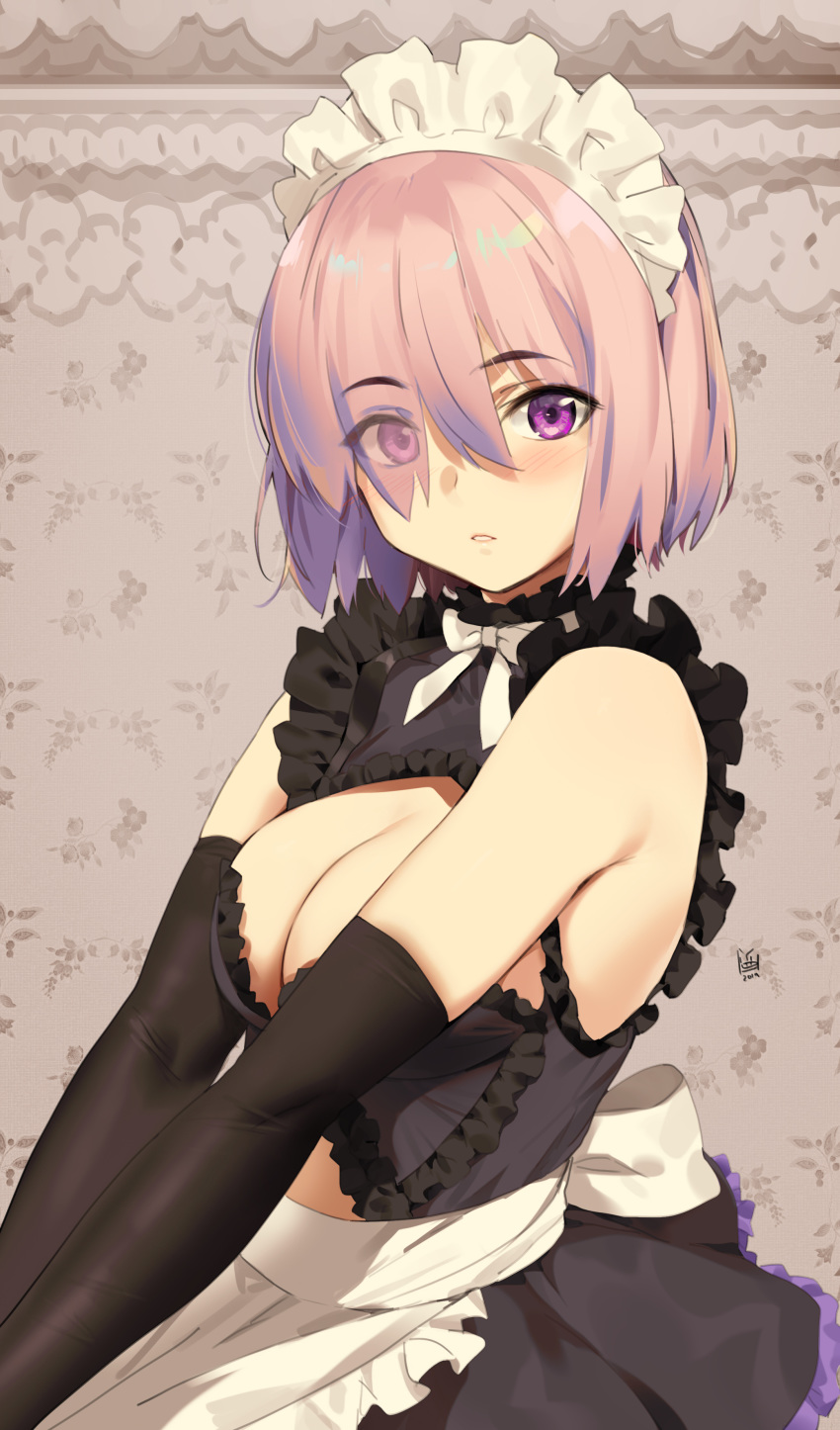 cleavage fate/grand_order mash_kyrielight tagme yang-do