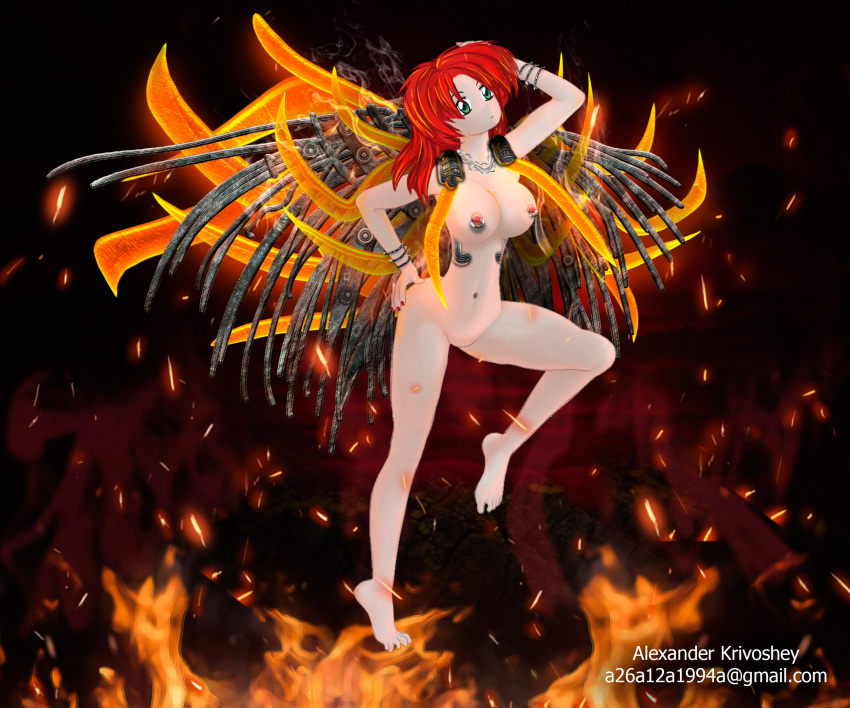 angel anime female fire from hell hi_res invalid_tag solo