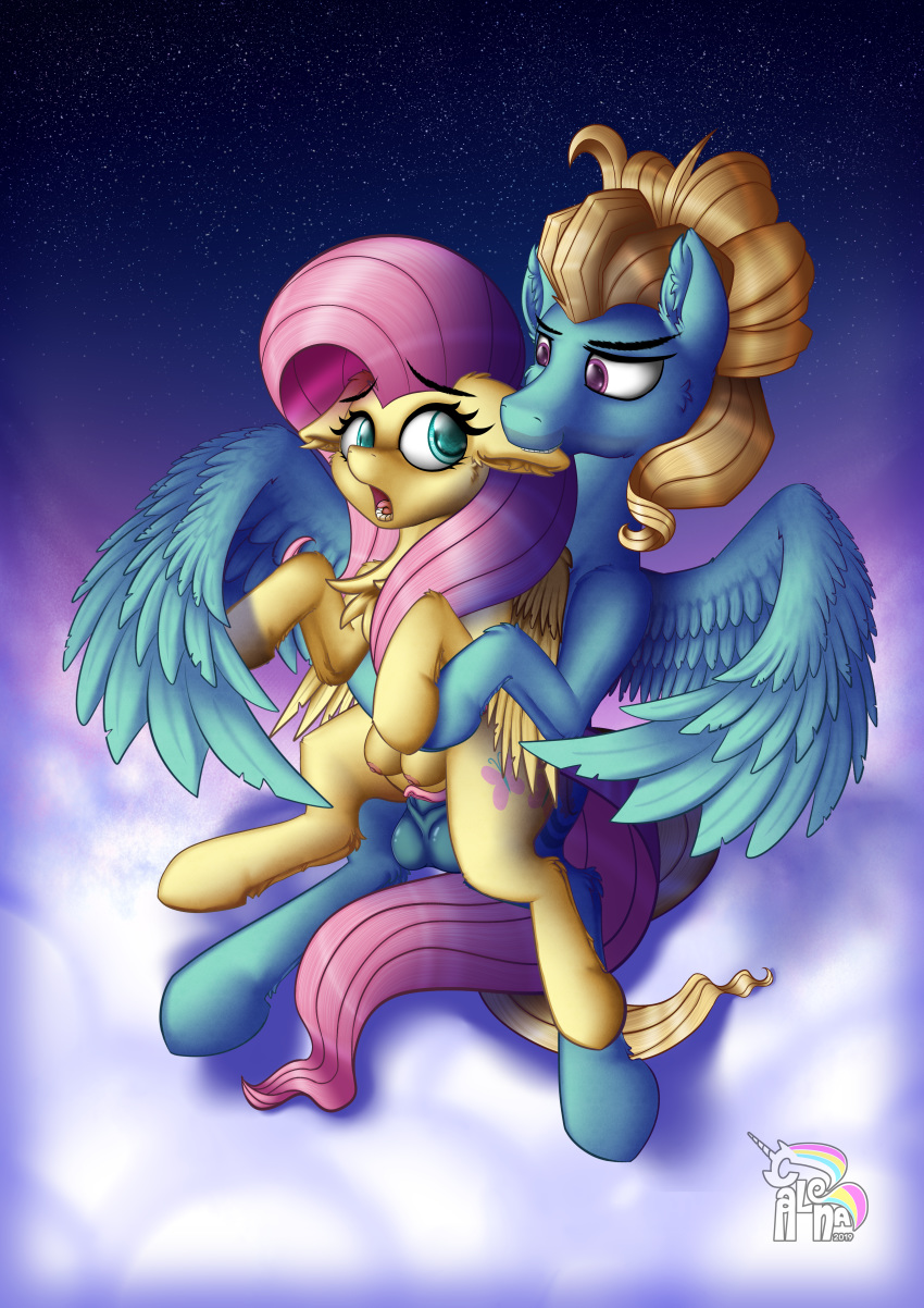 2019 absurd_res bite blush brother brother_and_sister calena cutie_mark duo ear_bite equid equine feathered_wings feathers female feral fluttershy_(mlp) friendship_is_magic hi_res incest male male/female mammal my_little_pony open_mouth penetration pterippus pussy sex sibling sister teats vaginal vaginal_penetration wings zephyr_breeze_(mlp)