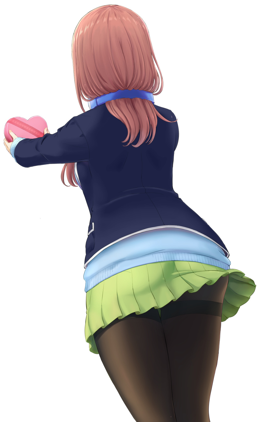 5-toubun_no_hanayome inanaki_shiki nakano_miku pantyhose seifuku