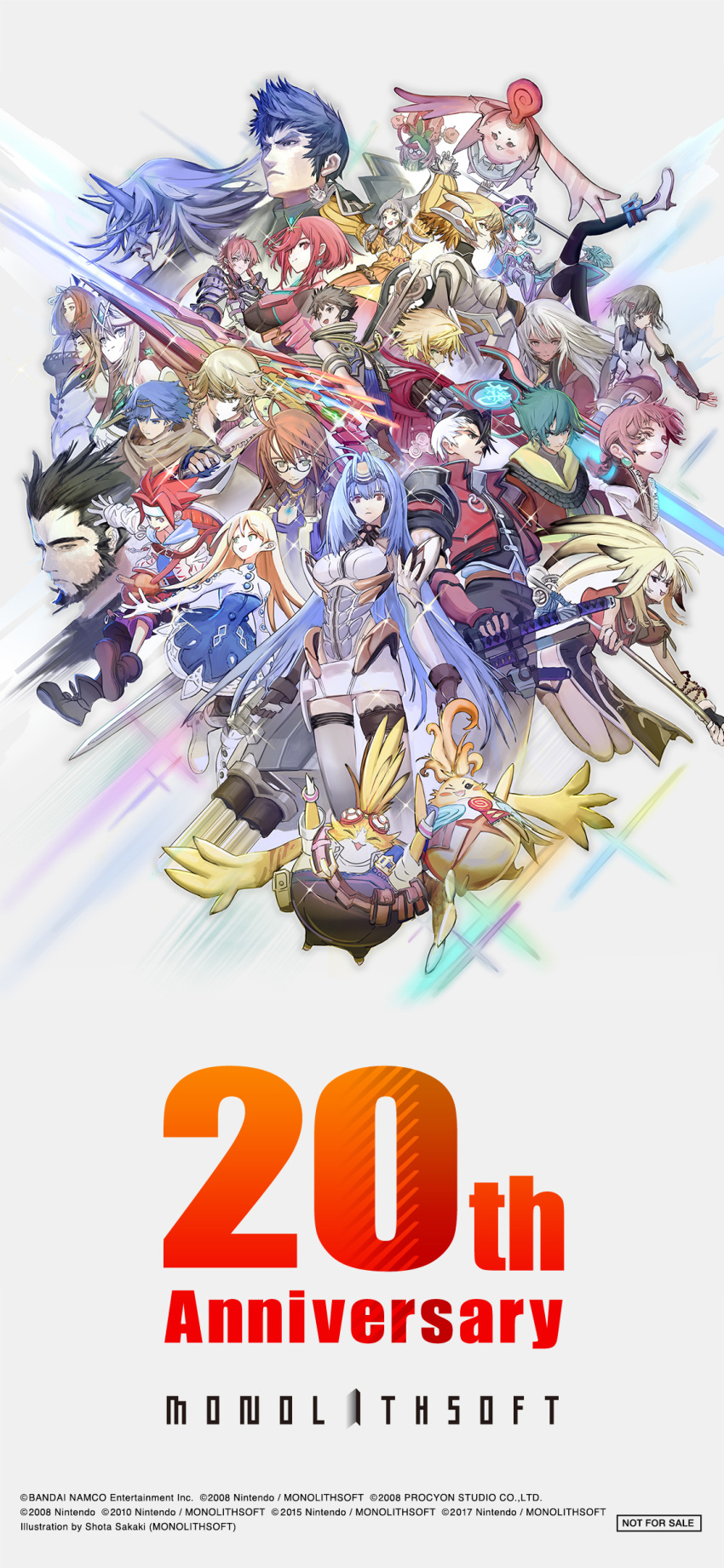 bandai_namco baten_kaitos disaster_day_of_crisis elma hikari_(xenoblade_2) homura_(xenoblade_2) idea kalas kos-mos lora lynlee_ku meca-fiora melia milly monolith_soft nintendo niyah project_x_zone raymond_bryce reiji_arisu rex sagi shota_sakaki_(monolith_soft) shulk soma_bringer welt_(soma_bringer) xelha xenoblade xenoblade_chronicles xenoblade_chronicles_2 xenoblade_chronicles_x xenosaga xiaomu