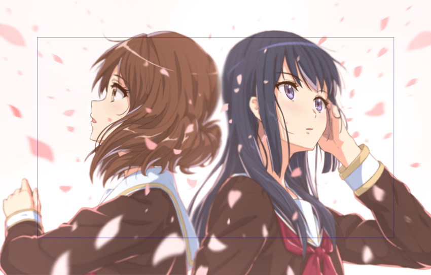 hibike!_euphonium kazeno kousaka_reina oumae_kumiko seifuku