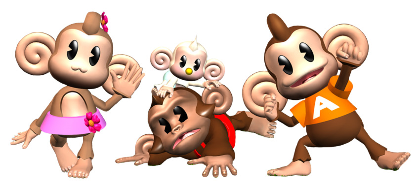 3d_(artwork) aiai alpha_channel anthro baby_(super_monkey_ball) digital_media_(artwork) gongon haplorhine mammal meemee monkey official_art primate sega simple_background super_monkey_ball transparent_background unknown_artist video_games