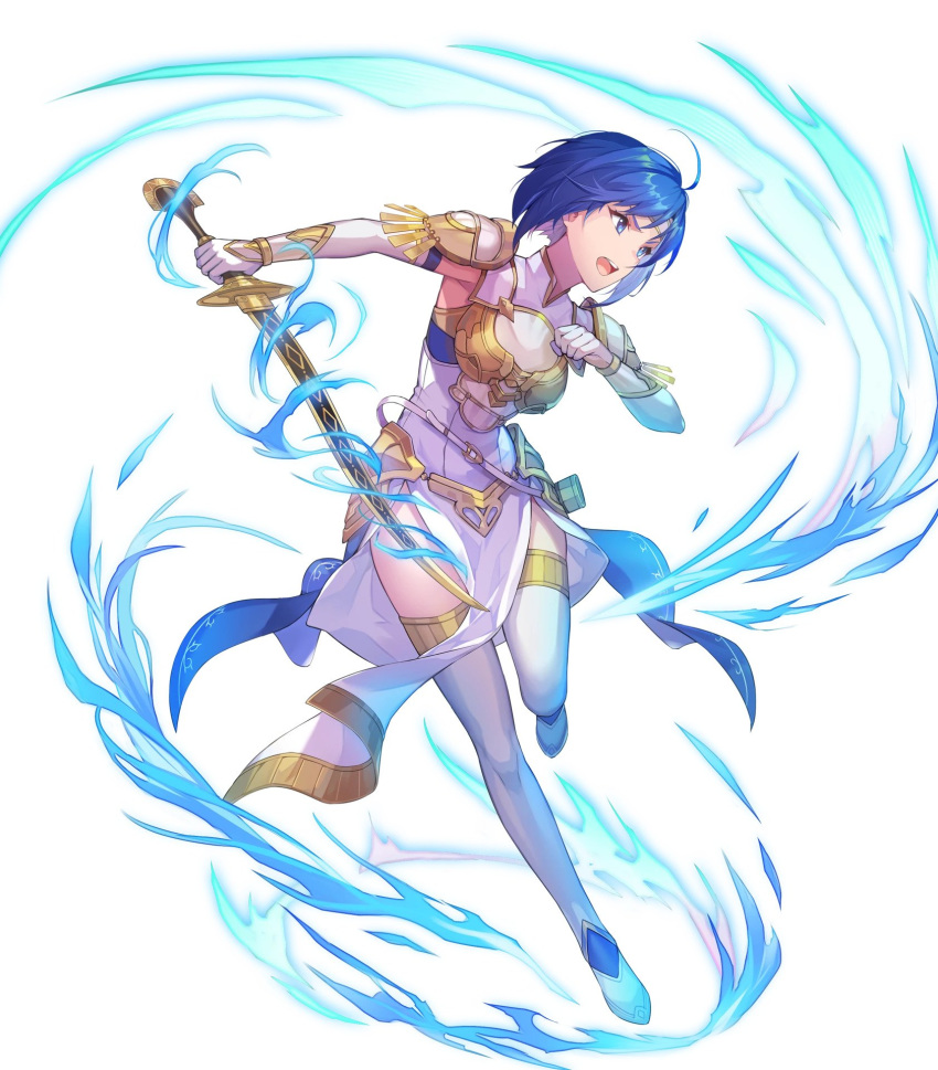 armor catria dress fire_emblem fire_emblem_echoes fire_emblem_heroes kakage nintendo sword thighhighs