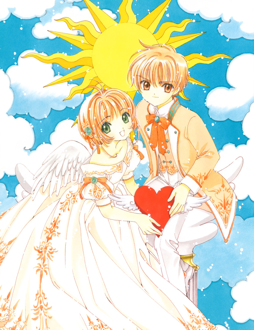 card_captor_sakura clamp kinomoto_sakura li_syaoran possible_duplicate tagme