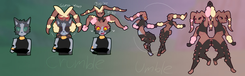 absurd_res ambiguous_gender cloning crumbleumble dancing duo felid feline female generation_4_pokemon hi_res hypnosis lopunny mammal mind_control nintendo pokemon pokemon_(species) ringed_eyes shiny_pokemon transformation twinning