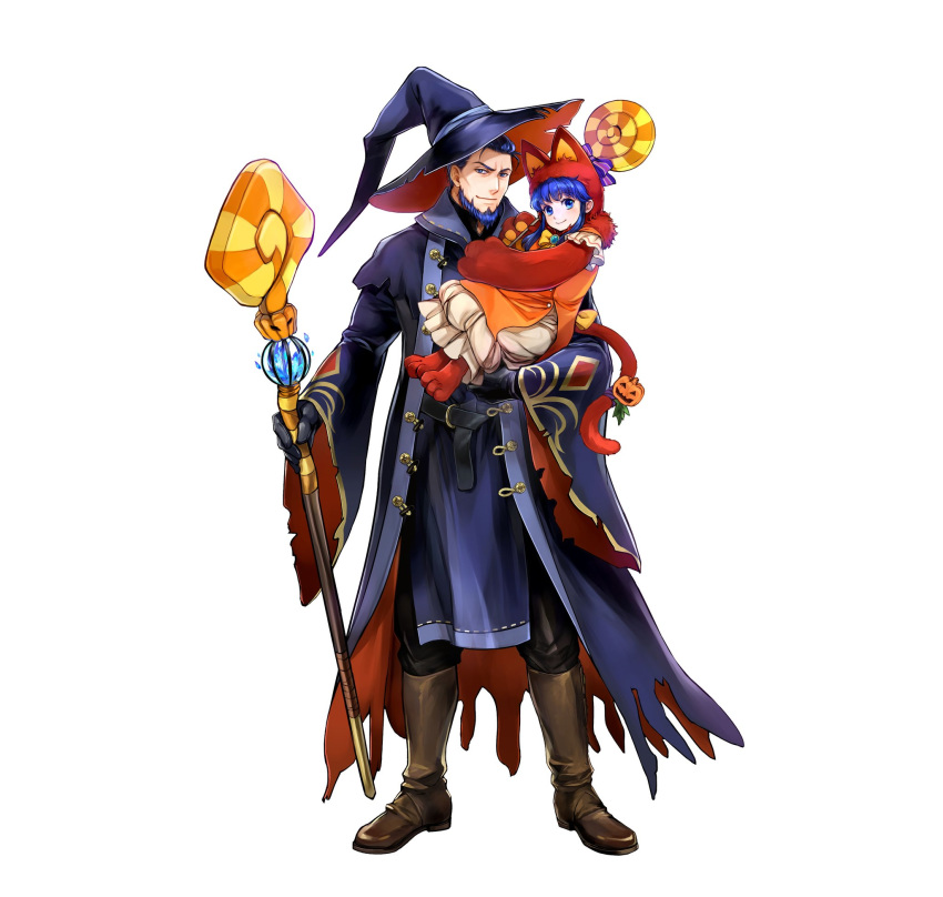 animal_ears fire_emblem fire_emblem:_rekka_no_ken fire_emblem:_seima_no_kouseki fire_emblem_heroes halloween hector_(fire_emblem) heels lilina_(fire_emblem) nekomimi nintendo tail wada_sachiko witch