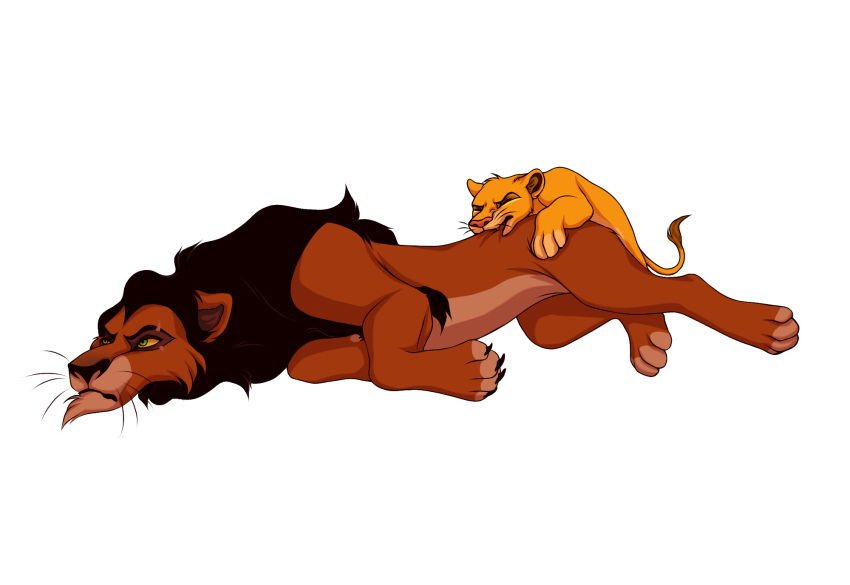 alpha_channel anal anal_penetration cub disney duo felid feral hi_res keddedy lion male male/male male_penetrated male_penetrating male_penetrating_male mammal pantherine penetration scar scar_(the_lion_king) sex simba simple_background the_lion_king transparent_background young