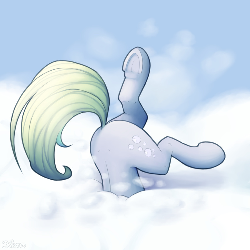 2019 cloud cutie_mark derpy_hooves_(mlp) equid equine feral friendship_is_magic hair hi_res horse mammal my_little_pony ohemo outside pony sky solo