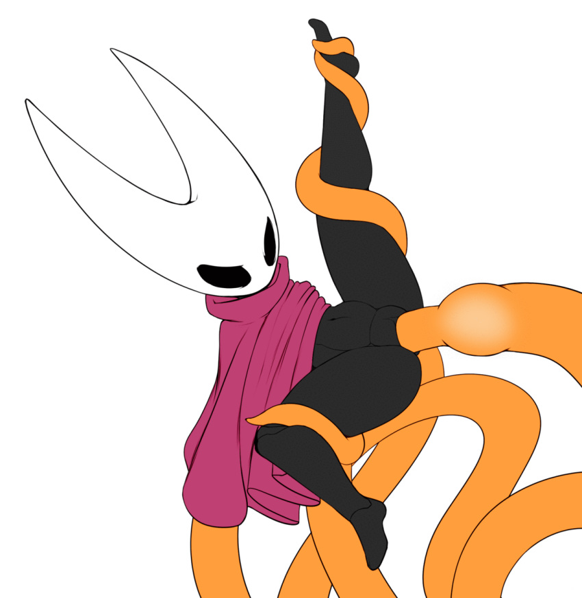 2d_animation abdominal_bulge animal_humanoid animated arthropod arthropod_humanoid belly biped black_body bottomless bound cloak clothed clothing color_edit colored digital_media_(artwork) edit egg female female_focus forced hi_res hollow_knight hornet_(hollow_knight) humanoid insect insect_humanoid navel orange_tentacles oviposition ovipositor penetration pussy redboard rubrad simple_background solo_focus spread_legs spreading tentacle_ovipositor tentacle_sex tentacles vaginal vaginal_penetration white_background