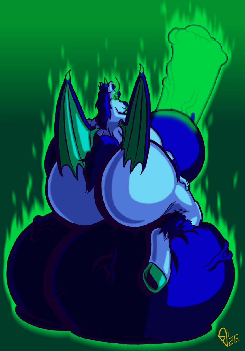 absurd_res animal_genitalia animal_penis anthro balls big_balls big_breasts big_butt big_penis bioluminescence bioluminescent_penis black_sclera blue_body breasts butt deceptive_perceptions demon equid equine equine_genitalia equine_penis genitals glowing glowing_eyes glowing_genitalia glowing_penis gynomorph hi_res hooves horn horse huge_balls huge_breasts huge_butt huge_penis hyper hyper_balls hyper_breasts hyper_butt hyper_genitalia hyper_penis intersex mammal penis persephone_(deceptive_perceptions) sitting_on_balls solo tail wings