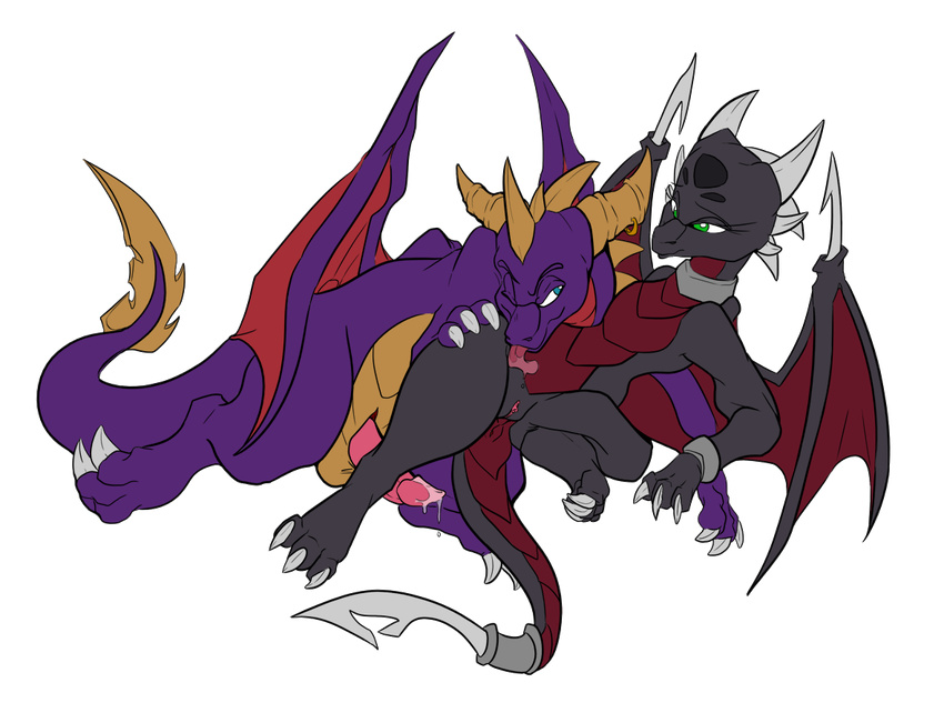 cynder mel_the_hybrid spyro_the_dragon tagme