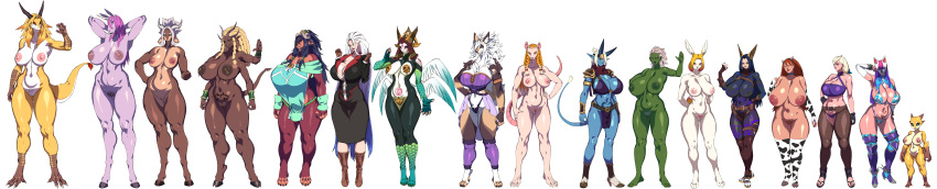 absurd_res anthro big_breasts bovid breasts canid canine canis caprine cervid dragon equid equine female goat hi_res horse human humanoid hybrid jijis-waifus kobold lagomorph leporid mammal mouse murid murine nipples nude orc pussy rabbit rodent superabsurd_res unknown_species wolf