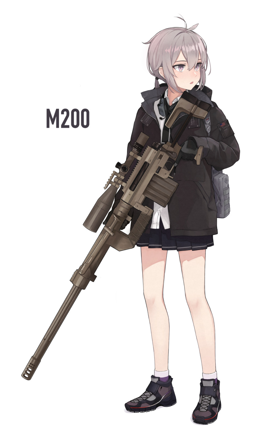 girls_frontline m200_(girls_frontline) nakid tagme weapon