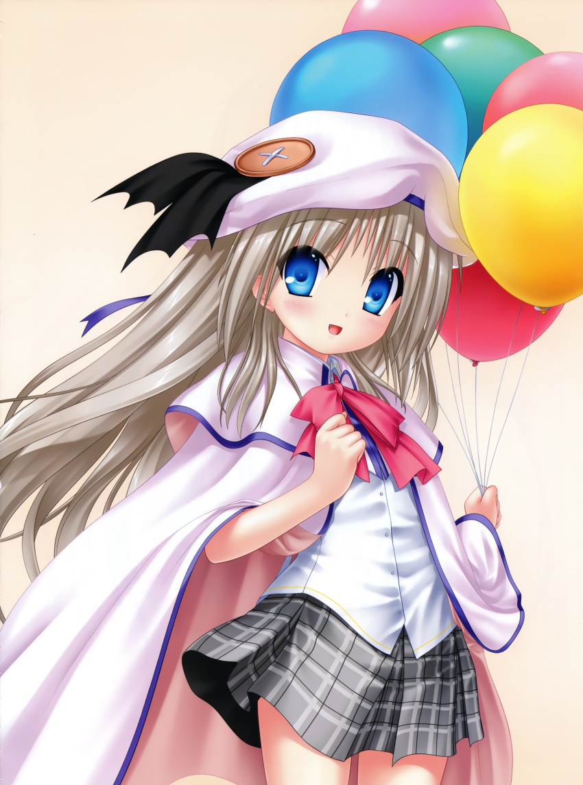 key kud_wafter little_busters! na-ga noumi_kudryavka seifuku tagme