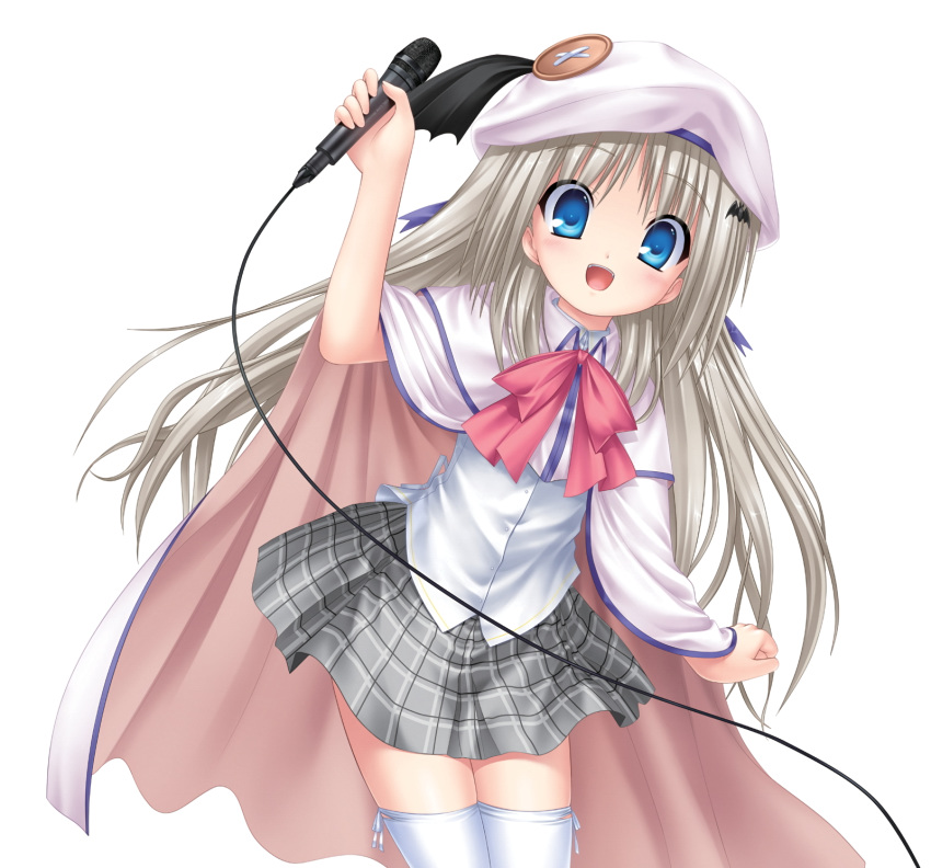 key kud_wafter little_busters! na-ga noumi_kudryavka seifuku tagme thighhighs