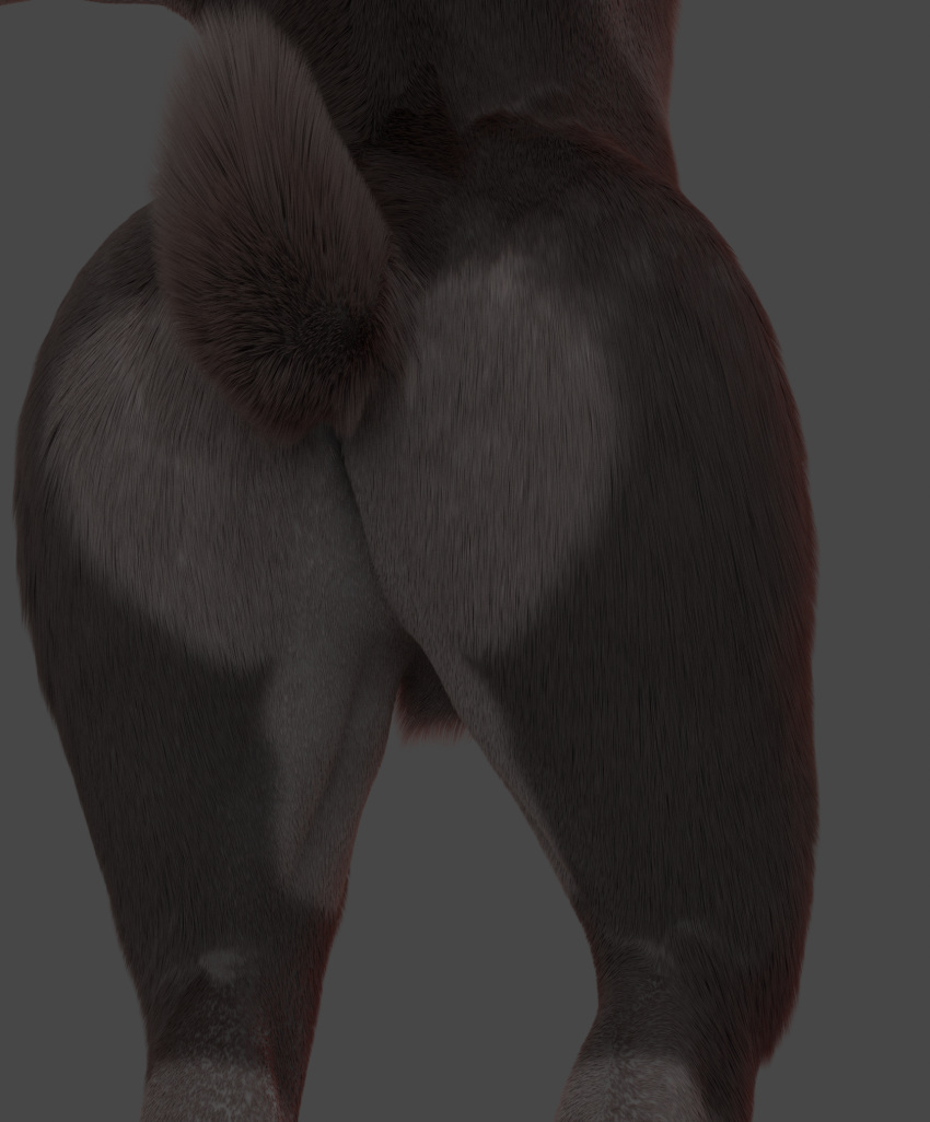 3d_(artwork) balls butt digital_media_(artwork) fur lagomorph leporid male mammal oryctolagus rabbit