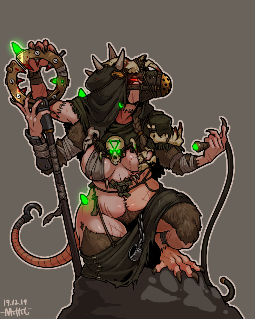 2019 4_toes 5_fingers breasts clothing fingers hi_res mammal muhut murid murine rat red_eyes rodent skaven toes warhammer_(franchise) warhammer_fantasy