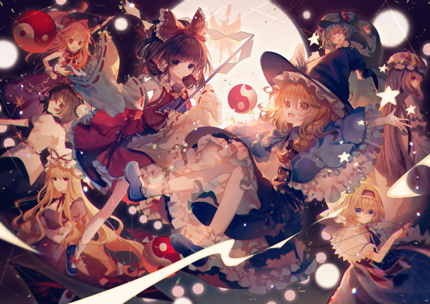 hakurei_reimu kirisame_marisa tagme touhou witch yasato