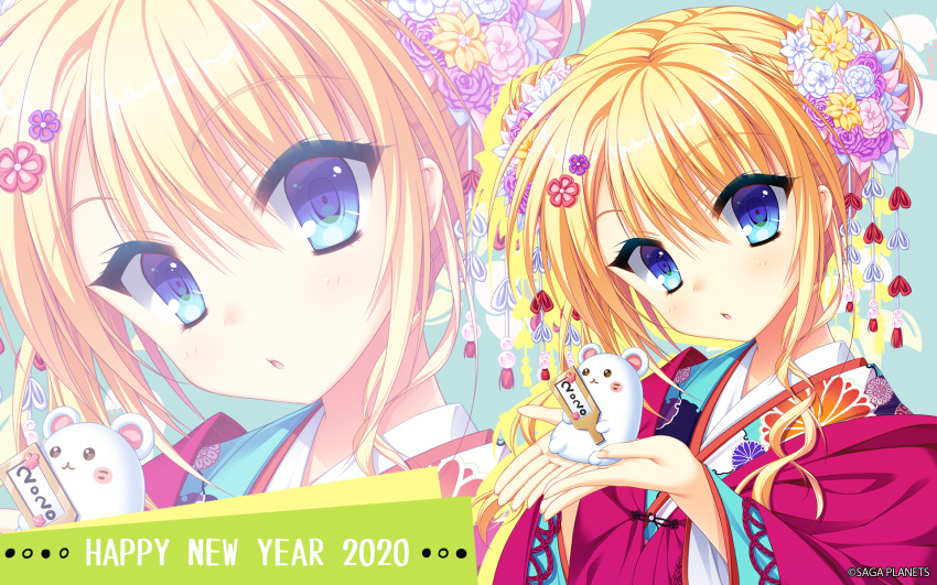 hontani_kanae kin'iro_loveriche kin'iro_loveriche_-golden_time- kisaki_reina saga_planets wallpaper