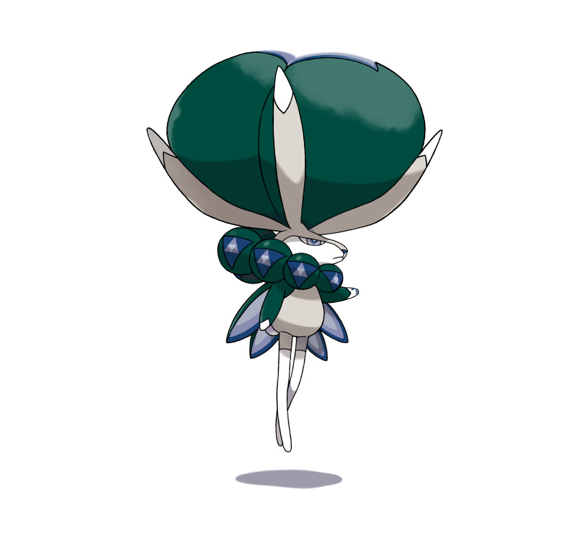 absurdres calyrex closed_mouth floating full_body gen_8_pokemon highres no_humans official_art outline pokemon pokemon_(creature) solo transparent_background white_outline