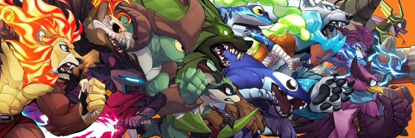 abs absa amphibian armor arthropod avian bandage beetle bird black_body black_fur blue_body blue_eyes blue_poison_dart_frog blue_skin bovid brown_body brown_exoskeleton brown_fur canid canine canis cape caprine cetacean clairen_(rivals_of_aether) clothed clothing delphinoid electricity elliana elranno etalus exoskeleton eyewear feathered_wings feathers felid female fire forsburn frog fur goat goggles green_body green_exoskeleton green_eyes green_fur headgear helmet hi_res horn hyaenid insect kragg leopard lion loincloth machine male mammal mane marine mask maypul melee_weapon muscular oceanic_dolphin orange_eyes orca orcane pantherine pawpads poison_dart_frog polar_bear procyonid purple_body purple_feathers purple_fur purple_scales raccoon ranno reptile rhinoceros_beetle rivals_of_aether scales scalie scarabaeid scarf skull_mask snake spirit spotted_hyena sword sylvanos tan_body tan_fur teeth toothed_whale ursid ursine video_games visor weapon white_body white_fur white_skin wings wolf wrastor yellow_sclera zetterburn