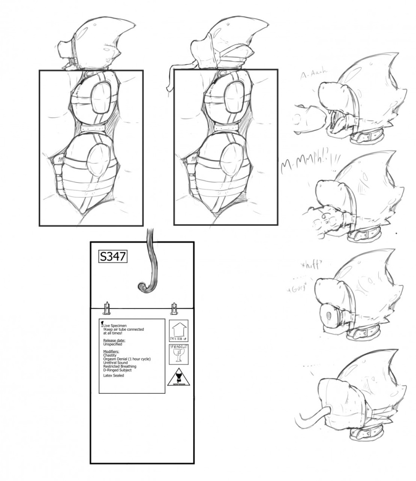 amputee anthro bound cock_gag constricted_breathing crocodilian disability encasement fully_bound gag hi_res latex male mettle_winslowe muzzle_(object) nintendo oral penetration penile pokemon pokemon_(species) quadruple_amputee reptile ring_gag scalie sensory_deprivation sex_toy solo storage stripedcrocodile vibrator vowelless vowelless_vocalization wand_vibrator