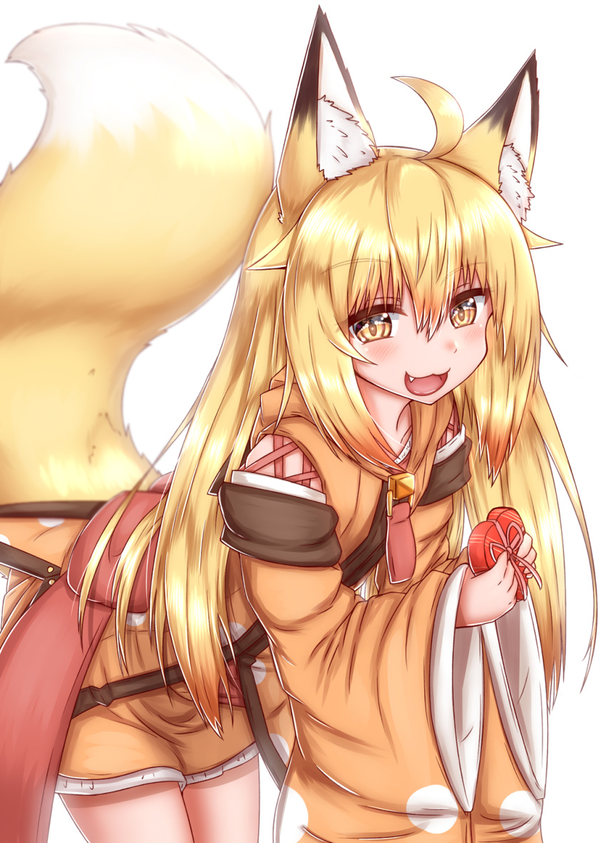 2020 5_fingers ahoge animal_humanoid blonde_hair blush canid canid_humanoid canine canine_humanoid clothed clothing cute_fangs female fingers fluffy fluffy_tail fox_humanoid fur hair hi_res holding_object holidays horokusa0519 humanoid inner_ear_fluff long_hair looking_at_viewer mammal mammal_humanoid multicolored_body multicolored_fur open_mouth portrait simple_background slit_pupils solo tan_body tan_fur three-quarter_portrait translucent translucent_hair tuft valentine's_day white_background white_body white_fur yellow_eyes