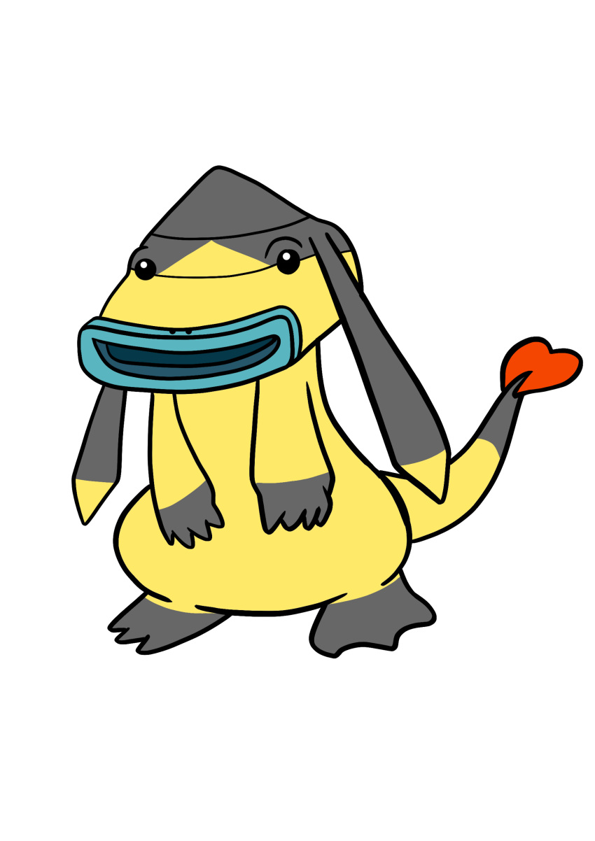 2019 3_toes absurd_res alien black_eyes dipstick_ears disney experiment_(lilo_and_stitch) flat_colors gloves_(marking) helioptile hi_res hybrid leg_markings lilo_and_stitch markings multicolored_ears nintendo open_mouth open_smile pok&eacute;mon pok&eacute;mon_(species) simple_background smile socks_(marking) standing stitch! toes tombola1993 toons_(stitch!) video_games white_background