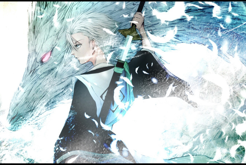 bleach hitsugaya_toushirou satsuki_kei tagme