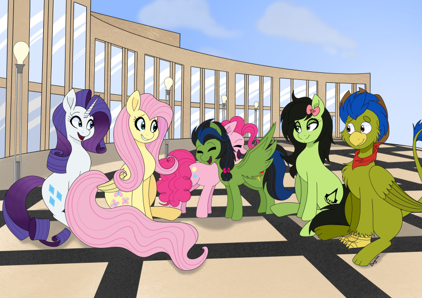 absurd_res aurelia_blaze_(oc) avian balychen black_hair blue_eyes blue_hair daughter earth_pony emerald_blade_(oc) equid equine family fan_character father father_and_child father_and_daughter female feral fluttershy_(mlp) friendship_is_magic fruyal_85 galacon green_eyes green_storm_(oc) group gryphon hair happy hi_res horn horse male mammal mother mother_and_child mother_and_daughter mother_and_father my_little_pony mythological_avian mythology open_mouth parent parent_and_child pink_hair pinkie_pie_(mlp) pony purple_hair rarity_(mlp) red_eyes ribbons smile unicorn wings