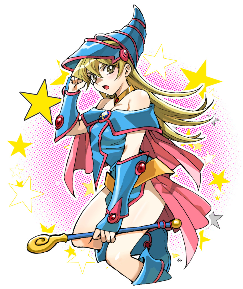 dark_magician_girl highres tagme tenjouin_asuka yuu-gi-ou yuu-gi-ou_gx