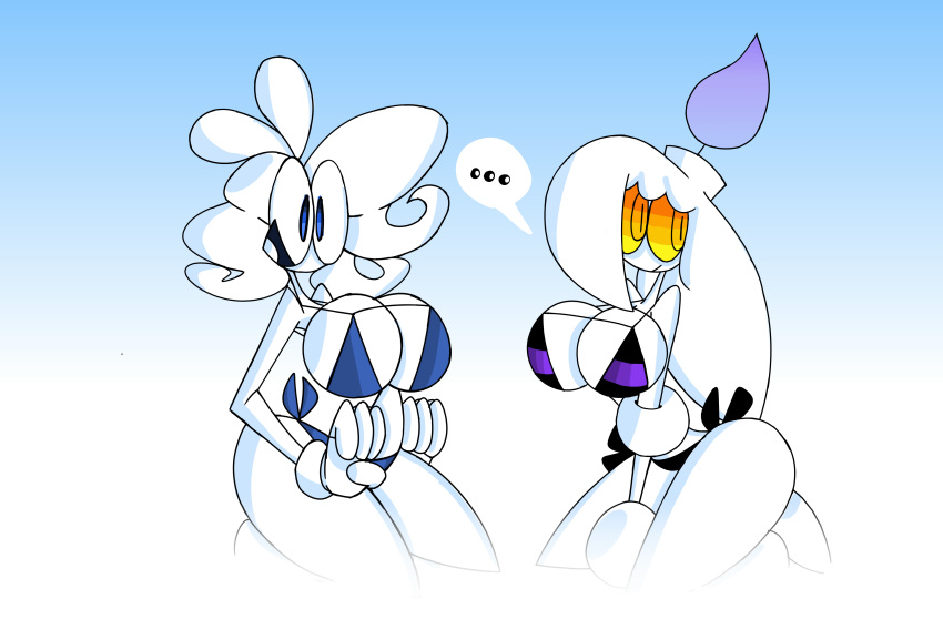 3:2 absurd_res anthro breasts coyate23 duo female female/female hi_res litwick nintendo pok&eacute;mon pok&eacute;mon_(species) simple_background vanillite video_games