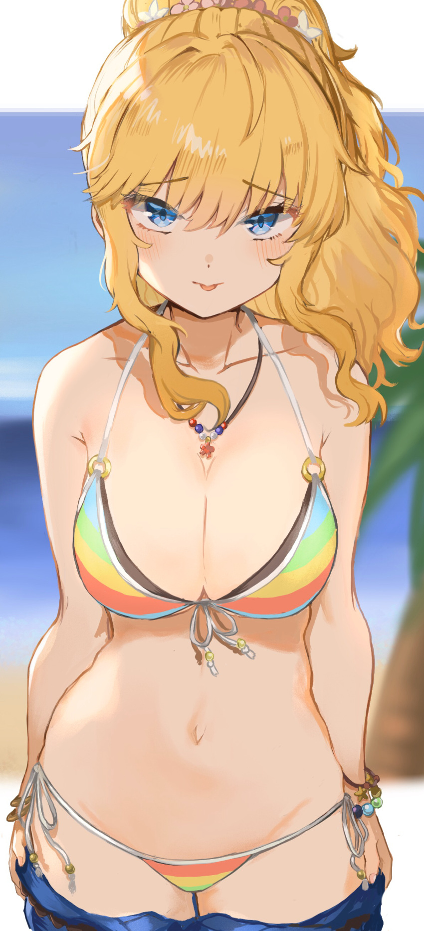 bikini ootsuki_yui sorotu swimsuits tagme the_idolm@ster the_idolm@ster_cinderella_girls