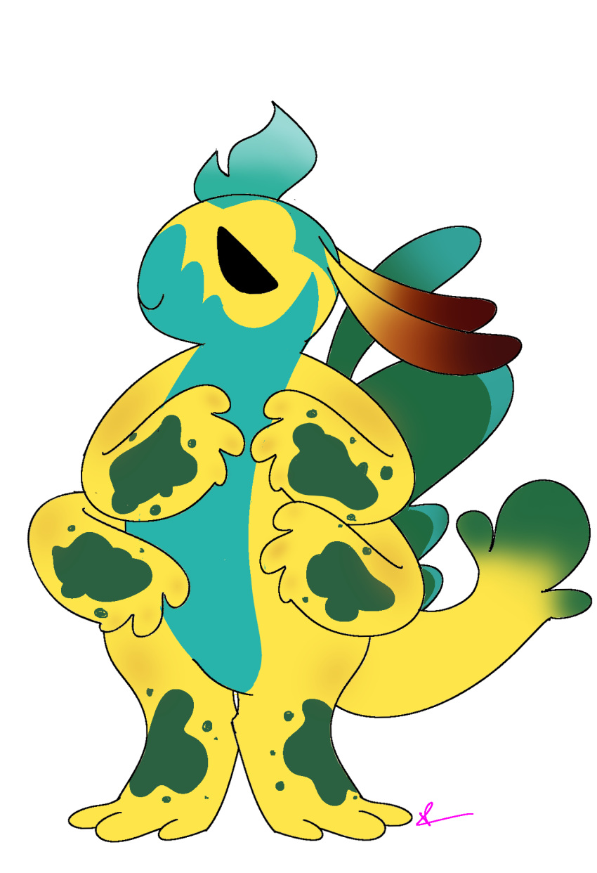 anthro chonk gastropod hi_res hybrid invalid_color invalid_tag male male/male mollusk overweight scrap_mechanic sea slightly_chubby slug solo water woolymom worm