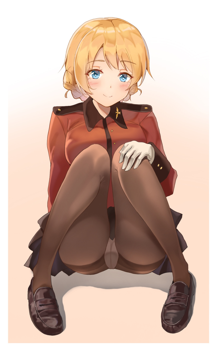 darjeeling girls_und_panzer pantsu pantyhose unicron_(brous)