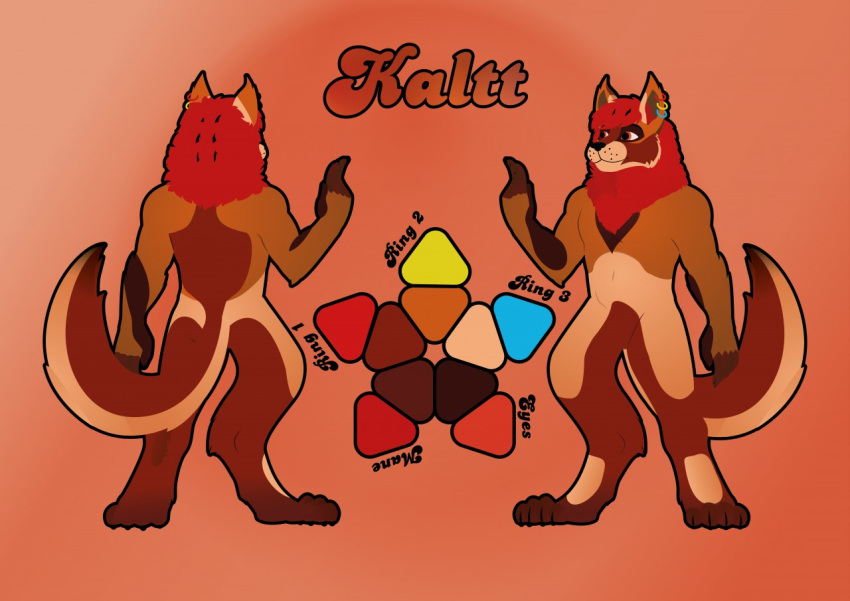 anthro deelohial felid feline hybrid kaltt kaltt_deelohial lion lynx lynxon male mammal model model_sheet pantherine sheet_(disambiguation) solo