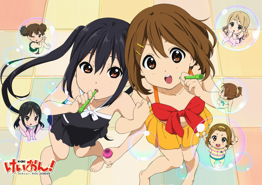 akiyama_mio bikini chibi hirasawa_ui hirasawa_yui horiguchi_yukiko k-on! kotobuki_tsumugi nakano_azusa suzuki_jun swimsuits tainaka_ritsu