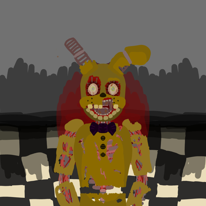 absurd_res five_nights_at_freddy's five_nights_at_freddy's_3 hi_res human humanoid male male/male mammal scottgames solo springtrap_(fnaf) william_(disambiguation) william_afton_(fnaf)