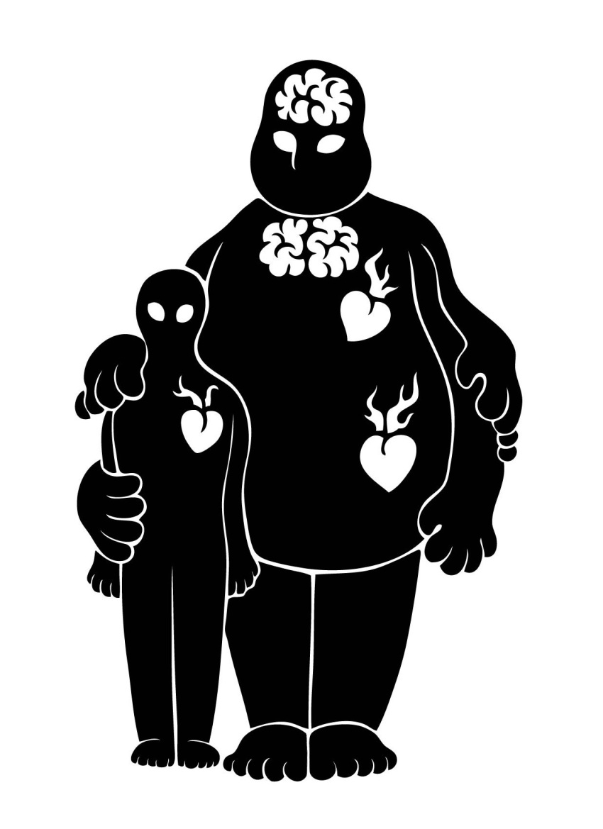 2015 2_brains 2_hearts 4_arms 5_fingers 5_toes ambiguous_gender arm_around_shoulders arm_around_waist barefoot biped black_and_white brain digital_drawing_(artwork) digital_media_(artwork) duo empty_eyes feet fingers front_view full-length_portrait heart_(organ) hi_res human humanoid internal macro mammal monochrome multi_arm multi_limb naturally_censored not_furry nude obese obese_ambiguous obese_humanoid organs overweight overweight_ambiguous overweight_humanoid portrait posthuman scp-1788 scp_foundation silhouette simple_background standing sunnyclockwork toes white_background