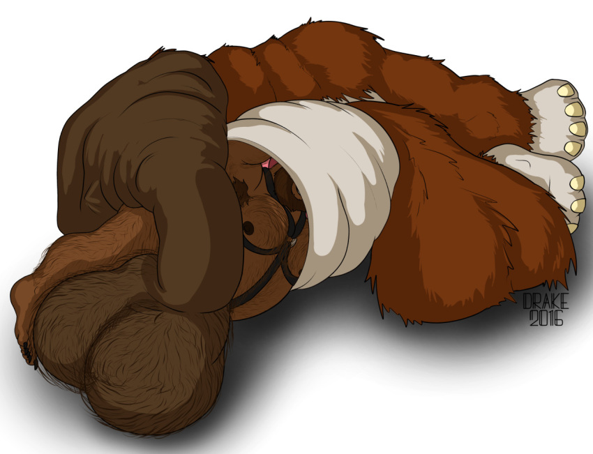 anthro armpit_hair balls belly biceps big_balls big_belly big_muscles big_nipples big_penis body_hair brown_bear brown_body brown_fur colored digital_drawing_(artwork) digital_media_(artwork) drakeaphant drakedragon duo elephant elephantid erection feet foreskin foreskin_play foreskin_pull fur genitals hair hairy hairy_balls hairy_legs huge_balls huge_penis hyper hyper_balls hyper_foreskin hyper_genitalia hyper_penis leather_straps long_foreskin loose_foreskin male male/male mammal mammoth mastertrucker masturbation musclegut muscular muscular_male nipples nude overweight pecs penis proboscidean pubes sex simple_background slightly_chubby uncut ursid ursine watermark what white_background