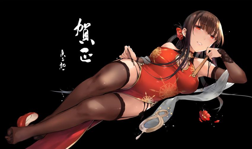 chinese_clothes chinese_dress dsr-50_(girls_frontline) girls_frontline xie_yizhen
