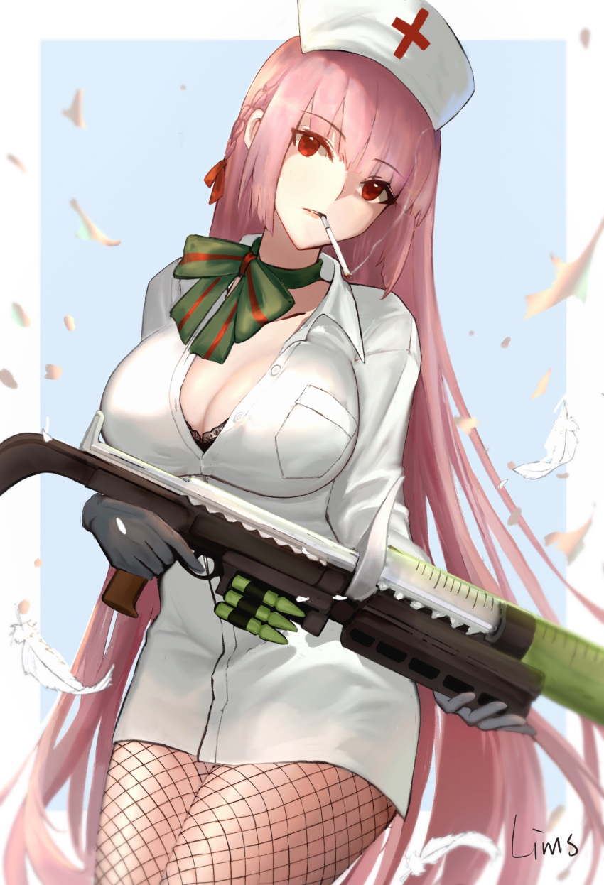 fate/grand_order florence_nightingale_(fate/grand_order) gun mikazukicrescent nurse